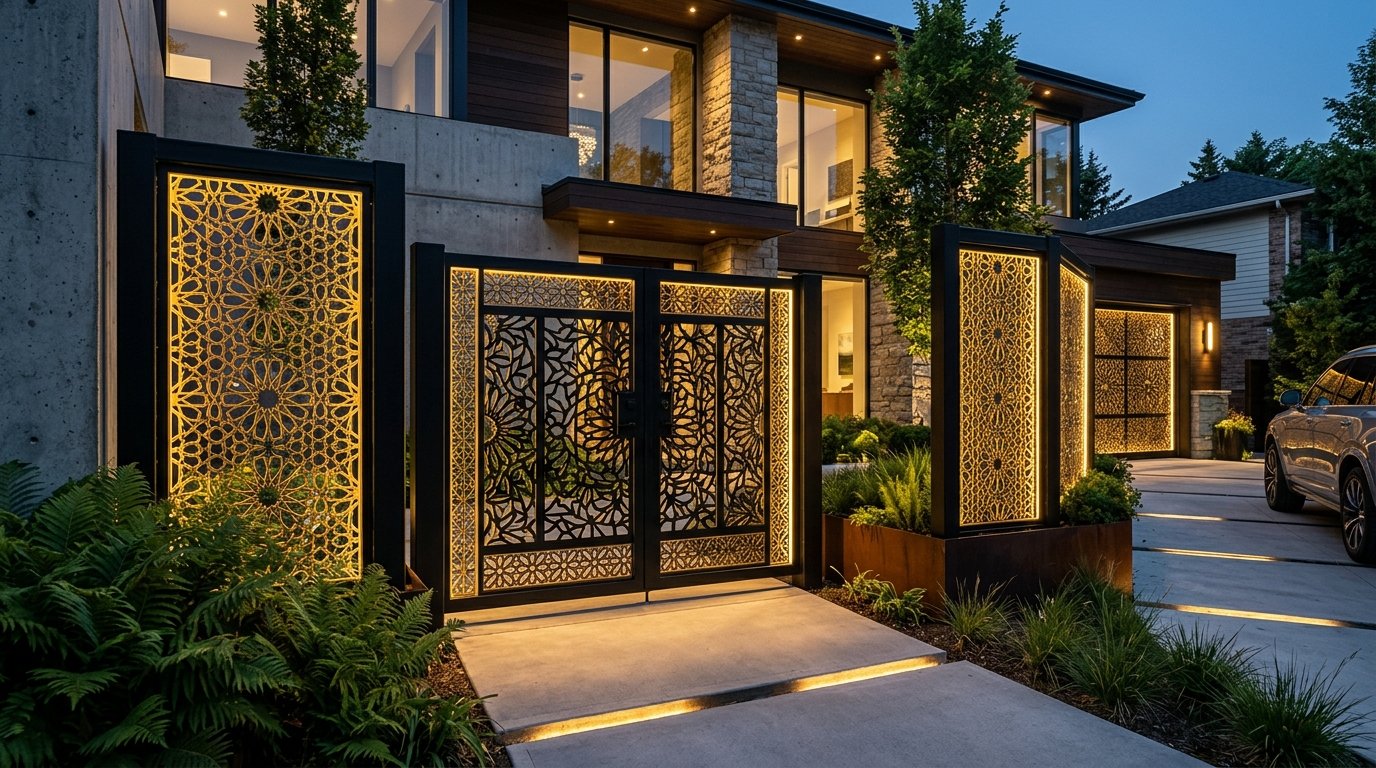 Architectural Laser Screens & Security Gates
