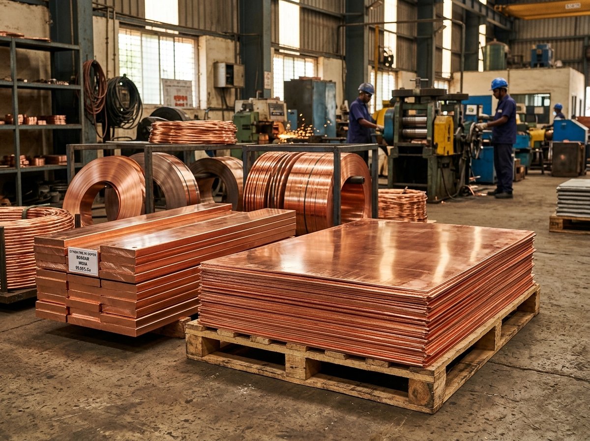 Electrolytic Copper Busbar Sheets